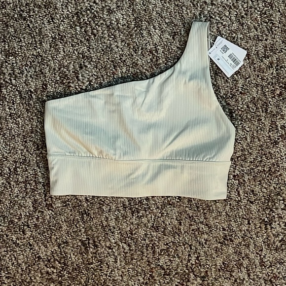 Lululemon Align Asymmetrical Ribbed Bra Shine* A/B Cup - Picture 4 of 8